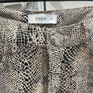 DISSH snake print pants